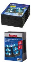 Бокс для DVD-ROM Quad Box, Black, Package of  5 pieces