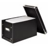 Коробка для хранения 140CD в конвертах черная