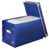 Коробка для хранения 140CD в конвертах синяя