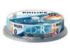 CD-R Philips      700МБ, 80 мин., 52x, 10шт., Cake Box, (29947), записываемый компакт-диск