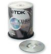 CD-R TDK        700МБ, 80 мин., 52x, 100шт., Cake Box, (CD-R80CBA100-B), записываемый компакт-диск