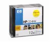 (CWE00014S) CD-RW HP    700МБ, 80 мин., 4-12x, 1шт., Slim Case,  перезаписываемый компакт-диск