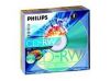 CD-RW Philips     700МБ, 80 мин., 4-12x, 5шт., Slim Case, (CDRW80D12/251), перезаписываемый компакт-диск