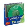 miniCD-RW Verbatim  210MB, 24 мин., 2-4x, 5шт., Slim Case, Color, DL+, перезаписываемый компакт-диск