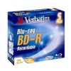 Blu-Ray Verbatim  25ГБ, 2x, 1шт., Jewel Case, (43613), записываемый Blu-Ray диск