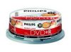 DVD+R Philips     8.5ГБ, 8x, 25шт., Cake Box, двухслойные,  Printable, (9652), записываемый DVD диск