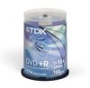 DVD+R TDK        4.7ГБ, 16x, 100шт., Cake Box, (DVD+R47CBED100), записываемый DVD диск
