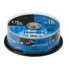 DVD+R Intenso    4.7ГБ, 16x, 25шт., Cake Box, (4111154), записываемый DVD диск