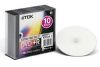 DVD+R TDK        4.7ГБ, 16x, 10шт., Slim Case, Printable, (DVD+R47PWWSCED10), записываемый DVD диск