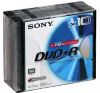DVD+R Sony        4.7ГБ, 16x, 10шт., Slim Case, (10DPR120BSL), записываемый DVD диск