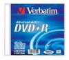 DVD+R Verbatim  4.7ГБ, 16x, 20шт., Slim Case, (43515), записываемый DVD диск
