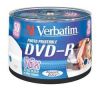 DVD-R Verbatim  4.7ГБ, 16x, 50шт., Bulk, Printable, (43533),  записываемый DVD диск