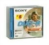 miniDVD-R Sony       1.4ГБ, 30мин., 5шт., Slim Case, Printable, (5DMR30AP1), записываемый DVD диск