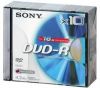 DVD-R Sony        4.7ГБ, 16x, 10шт., Slim Case, (10DMR47BSL), записываемый DVD диск