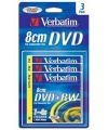 miniDVD+RW Verbatim  1.4ГБ, 4x, 3шт., Jewel Case, (43594), блистер, перезаписываемый DVD диск