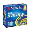 miniDVD+RW Verbatim  1.4ГБ, 4x, 5шт., Jewel Case, (43565), перезаписываемый DVD диск
