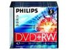 DVD+RW Philips     4.7ГБ, 4x, 5шт., Slim Case, (dw4sso5f/00), перезаписываемый DVD диск