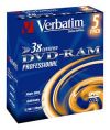 DVD-RAM Verbatim     4.7ГБ, 2-3x, 5шт., Jewel Case, (43491), односторонний, перезаписываемый DVD диск