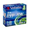 miniDVD-RW Verbatim  1.4ГБ, 2x, 5шт., Slim Jewel Case, (43514), перезаписываемый DVD диск