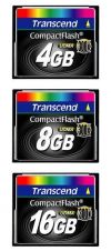 (TS16GCF300) Карта памяти 16ГБ TRANSCEND стандарт Compact Flash, скорость 300x