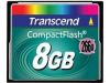 (TS8GCF266) Карта памяти 8ГБ TRANSCEND стандарт Compact Flash, скорость 266x