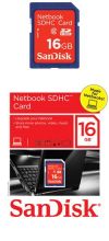 (SDSDNT-016G-E11) Карта памяти SanDisk, стандарт SDHC, 16ГБ, Netbook