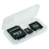 (SDC4/8GB-2ADP) Карта памяти Kingston, стандарт microSD (T-Flash) класс 4, 8ГБ microSDHC + 2 адаптера