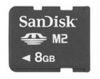 (SDMSM2R-8192-E11M)-Карта памяти, стандарт Memory Stick Micro, 8ГБ+картридер