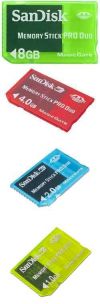 (SDMSG-4096-E11) Карта памяти, стандарт Memory Stick Pro Duo, 4ГБ