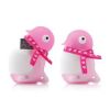 (DRV07051-8P) Флэш-драйв Bone Valentine Penguin driver 8ГБ, розовый с розовым шарфом, Retail