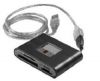 (FCR-HS219/1) Устройство чтения  карт памяти Kingston MediaReader, стандарт - 19 в 1, USB 2.0