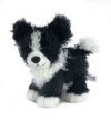 Игрушка Собака черно-белая 15 см