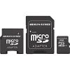 Flash 4GB Silicon Power MicroSD class6 +2 адаптера