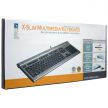 Проводная Anti-RSI клавиатура A4Tech KL(S)-7MU. Серебряная