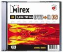 DVD+R Mirex Double Sided 9,4Gb/240min 8x  (двухсто