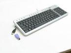 Клавиатура JiiL Aluminium Hardboard, USB+PS/2
