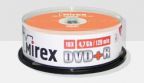 DVD+R Mirex 16-x 4.7Gb  25шт