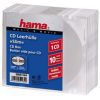 Коробка для 1 CD Slim, 10 шт., прозрачный, Hama     [OsS]