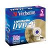 DVD-R Verbatim  4.7, 16x, 5., Jewel Case, LightScribe, (43621),  DVD 