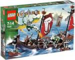 Lego 7048 Замок Боевой корабль тролллей