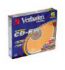 CD-RW Verbatim  700МБ, 80 мин., 8-10х, 5шт., Slim Case, Color, DL+, перезаписываемый компакт-диск