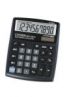 Калькулятор настольный citSDC-3910BP, 10 разрядов, двойное питание , конвертация валюты, 2 памяти, черный, десятичное округление, размер 135х108.5х24.