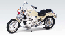 Игрушка модель мотоцикла 1:18 MOTORCYCLE / BMW R1200 C