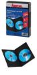 Коробки для DVD Slim Double, 5 шт., черный, Hama