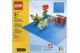 Lego 620  Синяя строительная пластина